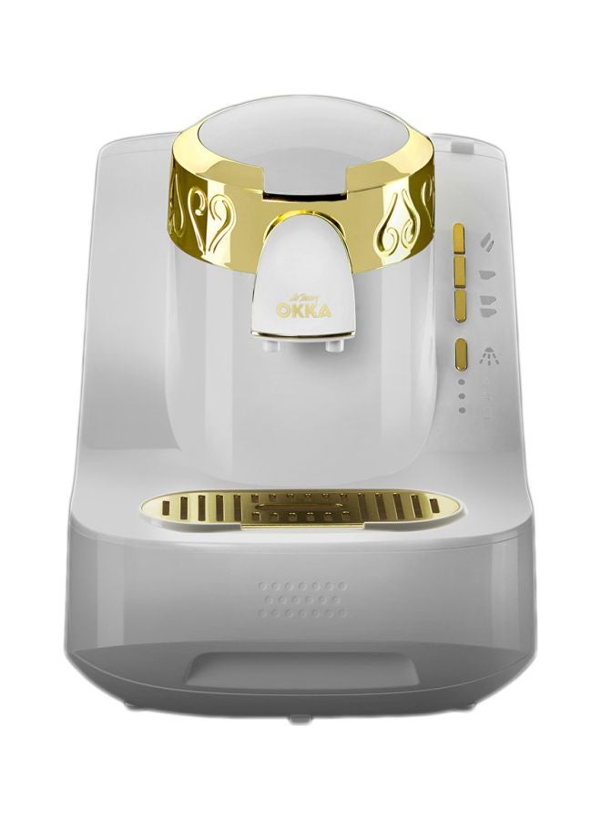 أرزوم ماكينة صنع القهوة التركية 1 L 710 W OK008 أبيض/ذهبي - Image 1