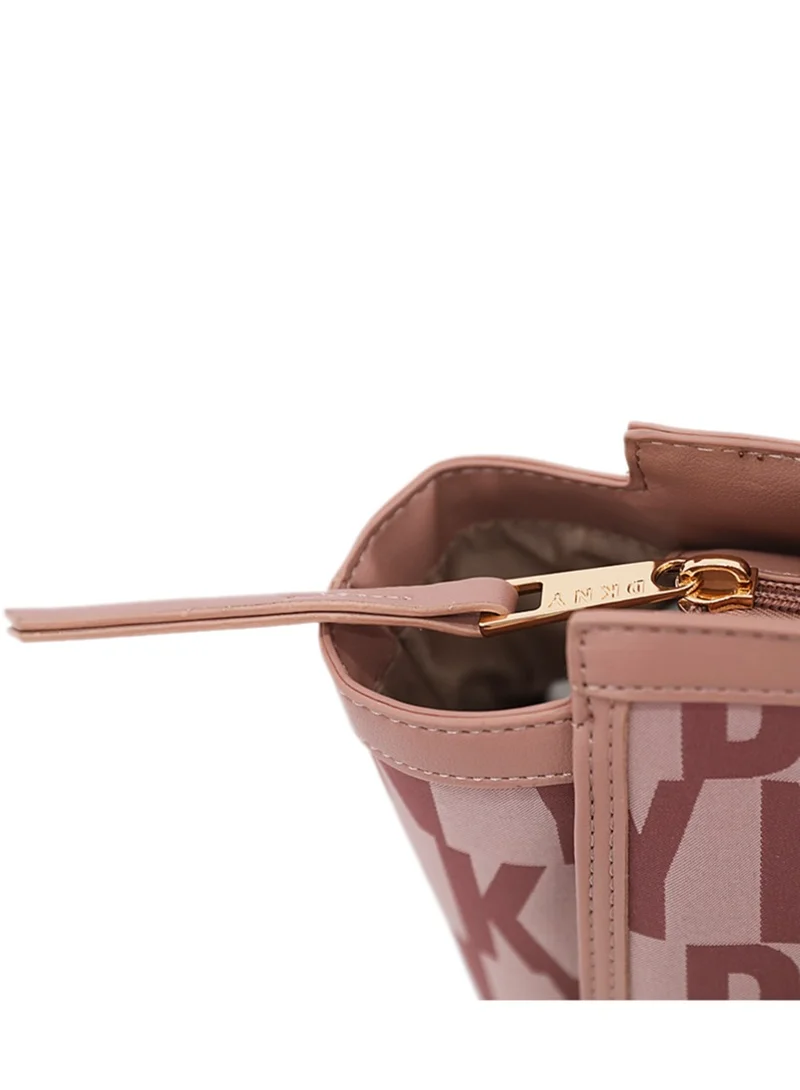 DKNY ICONIC women's handbag & shoulder bags women shoulder tote bags top handle satchel color BLUSH