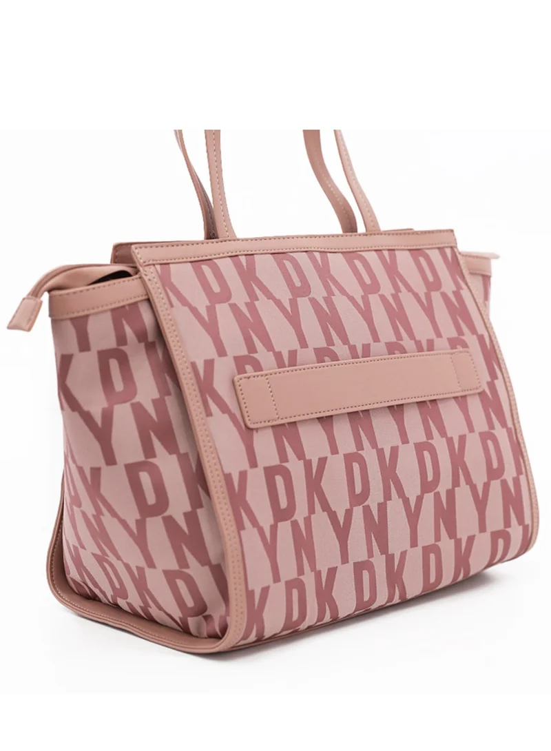 DKNY ICONIC women's handbag & shoulder bags women shoulder tote bags top handle satchel color BLUSH