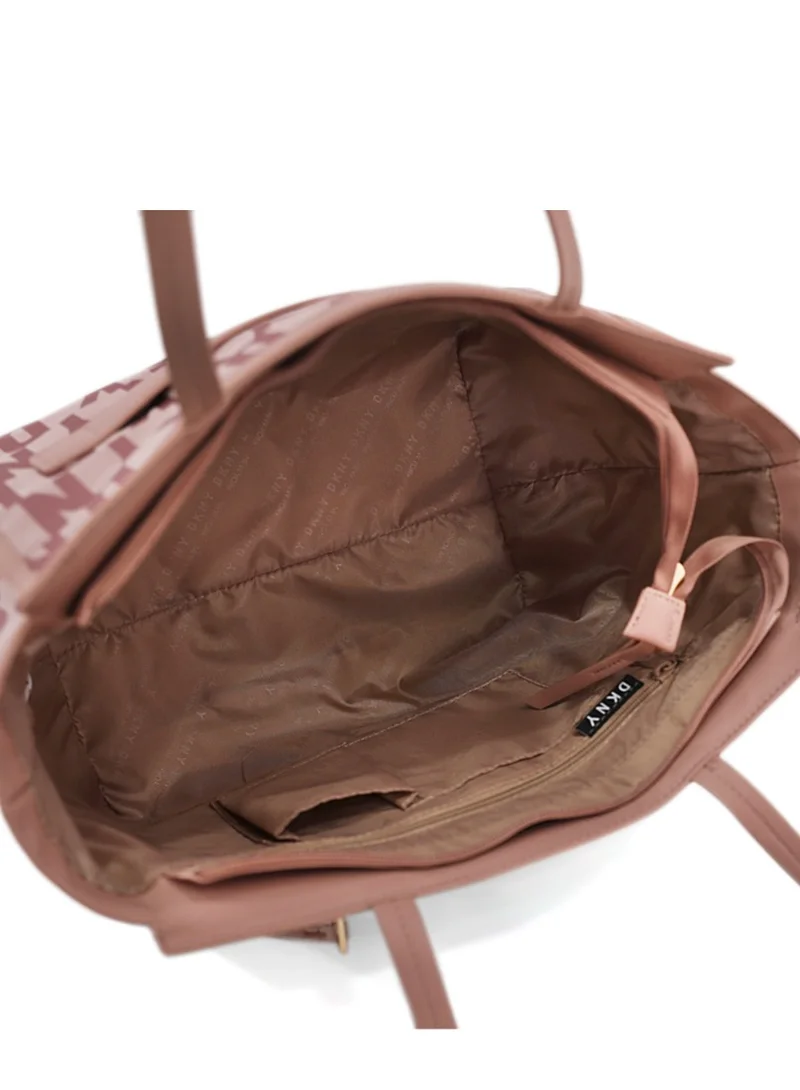 DKNY ICONIC women's handbag & shoulder bags women shoulder tote bags top handle satchel color BLUSH
