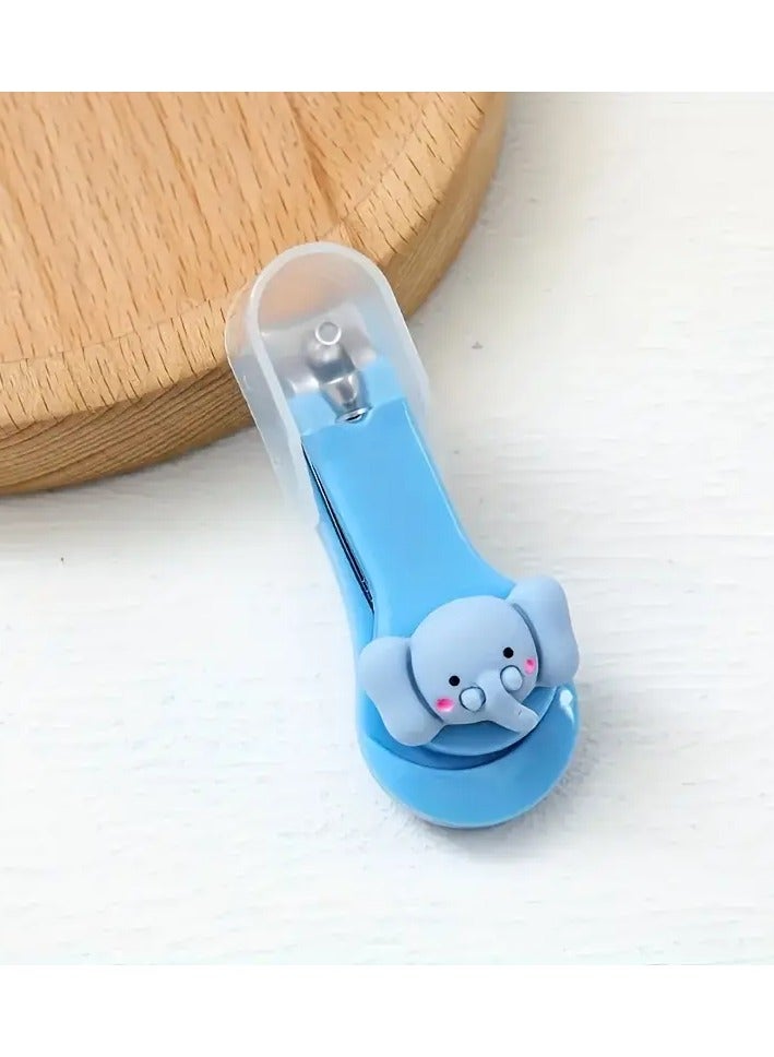 Cute Cartoon Animal Nail Clippers – Portable, Anti-Splash, and Adorably Designed For Everyday Nail Care