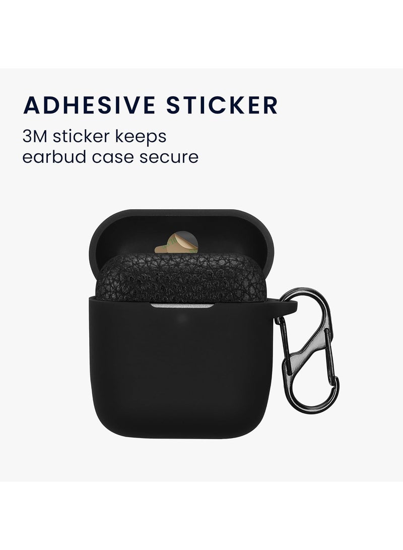 Silicone Cover Compatible with Marshall Minor IV - Comes with rope and hook & cleaning pen - Black - Image 2