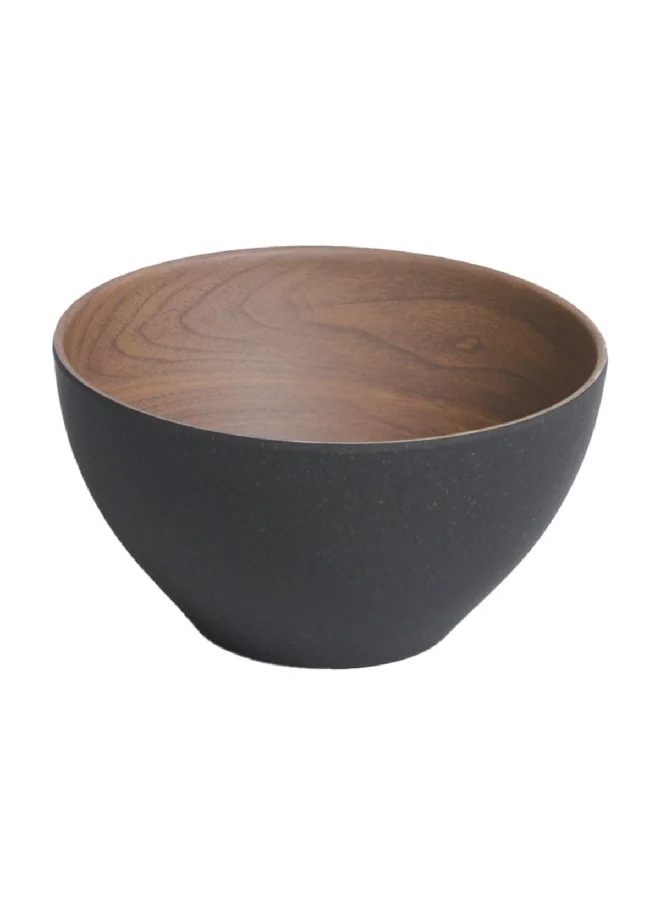 PARFAIT Elegant and Durable Bamboo Fibre Round Bowl Brown and Grey 12.3 cm BB22157BF