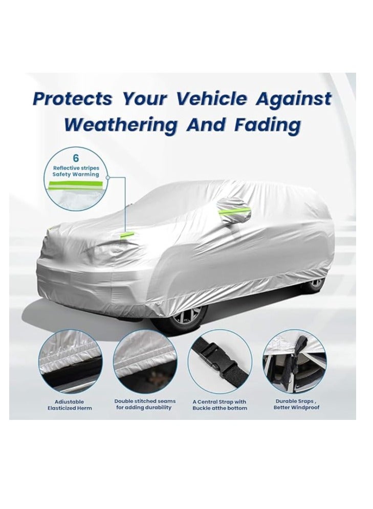 Cool Baby Car Cover SUV Car Covers for Automobiles All Weather Season UV Protection Waterproof Full Car Cover 540 * 200 * 180CM - Image 5