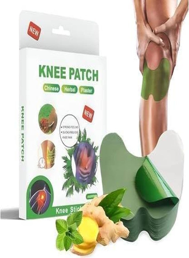 PROBUY Knee Pain Relief Moxibustion Patches, Non-Woven Fabric with Release Paper, Self-Adhesive Combo Pack Of 10 - Image 1