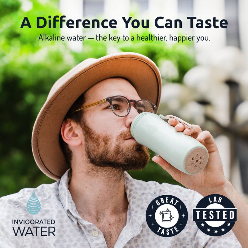 Invigorated Water pH On-The-Go Portable Water Filter - Alkaline Pouch Filter for Water Bottles, Jugs, Pitchers, High pH Water Alkalizer for Pure Drinking Water - 98 litres / 26 Gallons (3-Pack) - Image 4