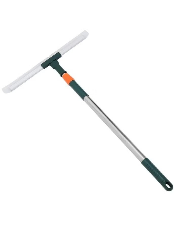 Generic Window and Glass Squeegee – Extendable Handle Cleaning Tool for Windows, Mirrors, and Shower Glass – Stainless Steel Rod with Soft Silicone Blade - Image 1