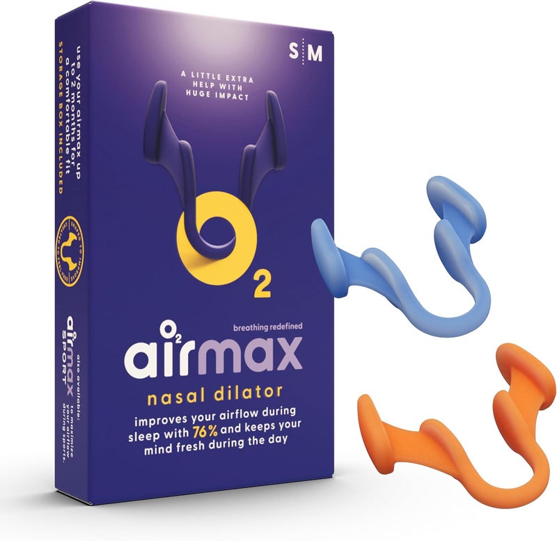 Airmax Anti Snoring Nasal Dilator, Small and Medium - Image 1
