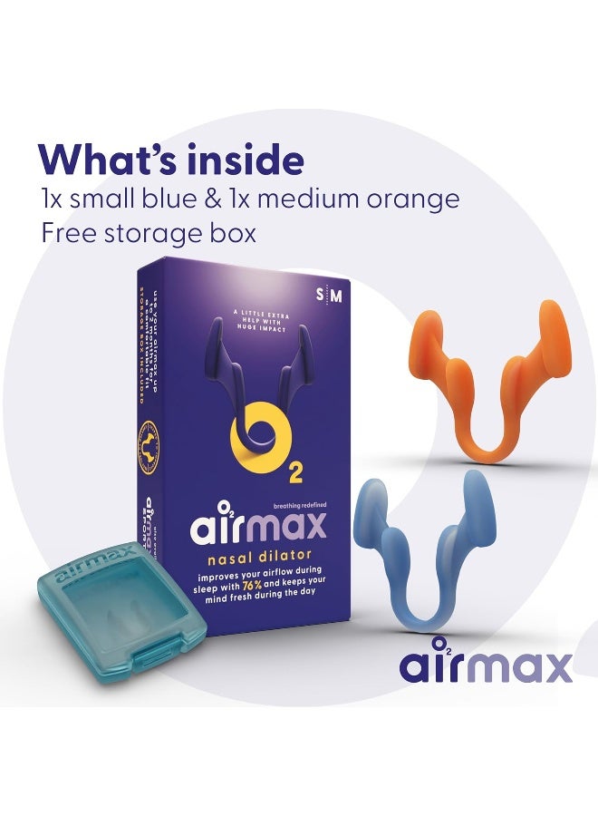 Airmax Anti Snoring Nasal Dilator, Small and Medium - Image 3