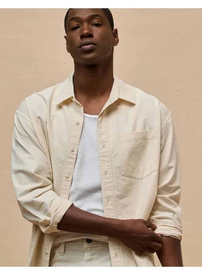 امريكان ايجل Pocket Detail Button Down Oxford Shirt