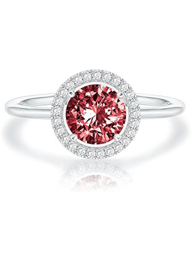 PAVOI 14K Gold Plated Crystal Birthstone Rings | Rings For Women - Image 1