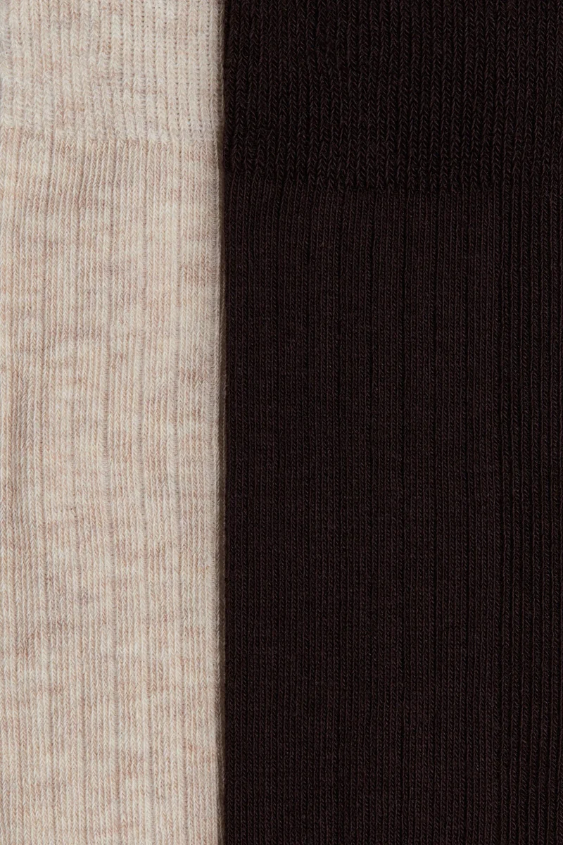 اتش اند ام جوارب بحياكة مرنة - عبوة من زوجين