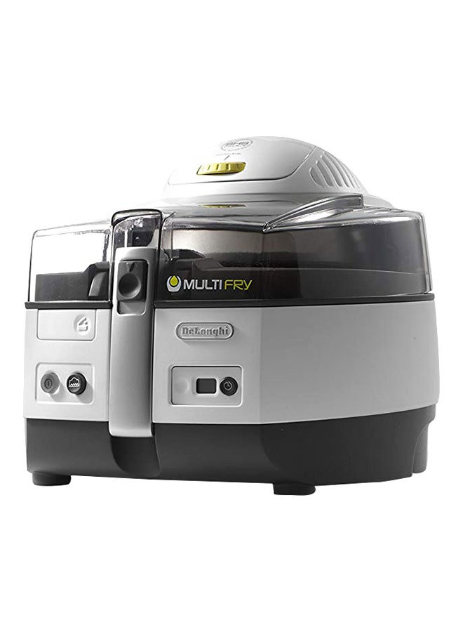 ديلونجي مقلاة بطاطس بلاستيكية متعددة الاستخدامات بقدرة 1400 وات 1.7 L 1400 W DL FH1363WH أسود/أبيض - Image 2