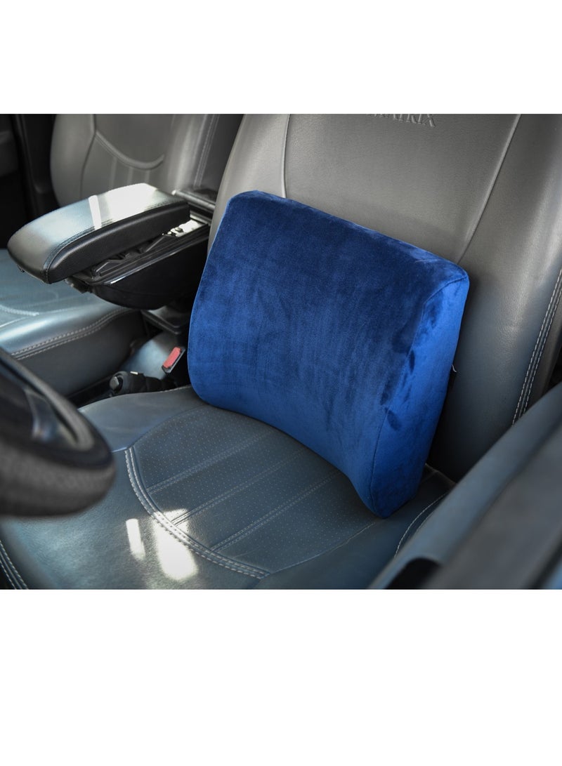 اتش تي مسند ظهر طبى لدعم الظهر والقطنية وتخفيف آلام الظهر السفلية,لون كحلى - Image 2