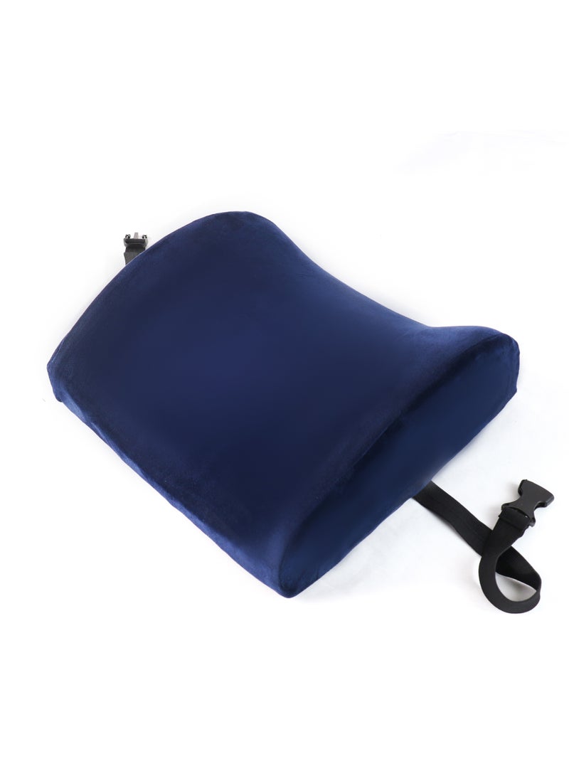 اتش تي مسند ظهر طبى لدعم الظهر والقطنية وتخفيف آلام الظهر السفلية,لون كحلى - Image 4