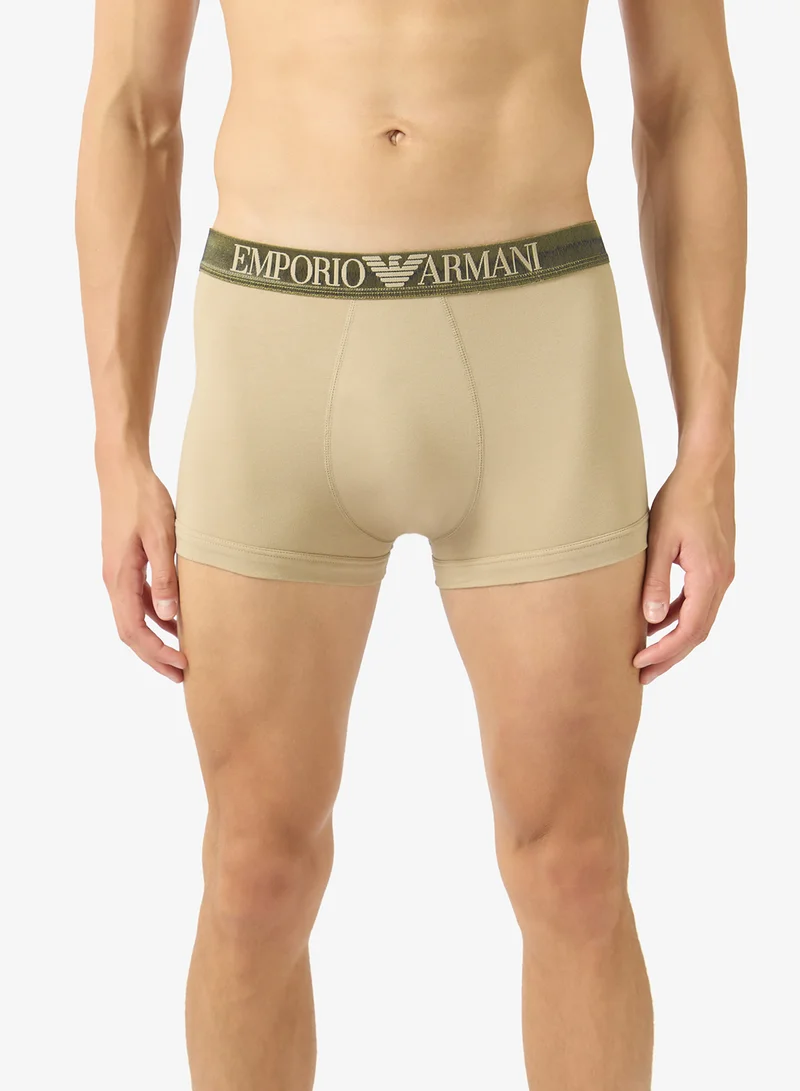 Emporio Armani  3 Pack Of Logo Boxers for Men | Best Price UAE