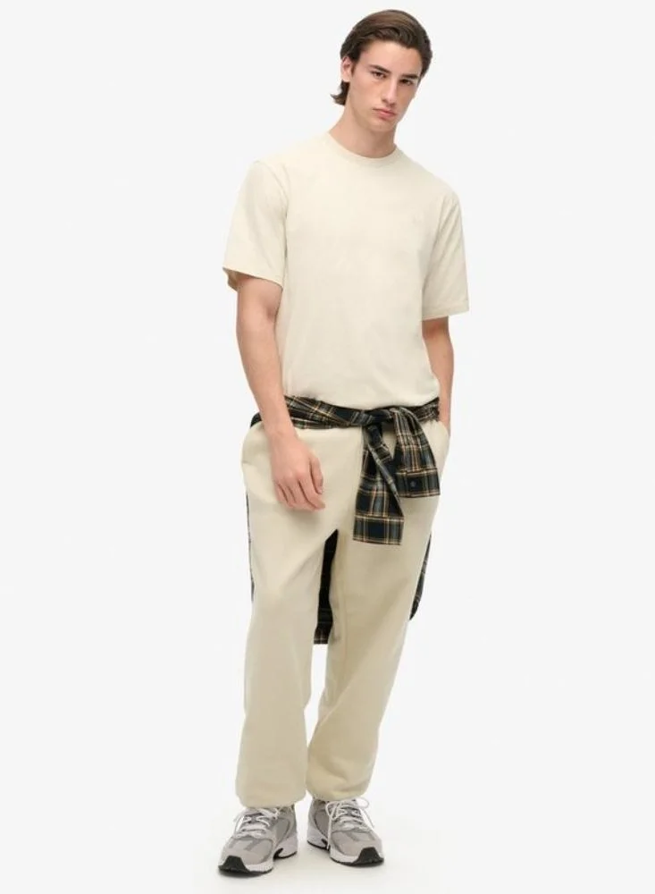 سوبر دراي بنطلون رياضي فضفاض سادة