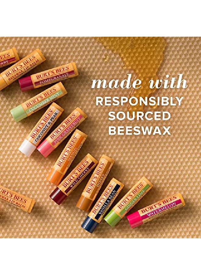 Burt's Bees 100% Natural Moisturizing Lip Balm Coconut & Pear With Beeswax & Fruit Extracts 1 Tube - Image 5