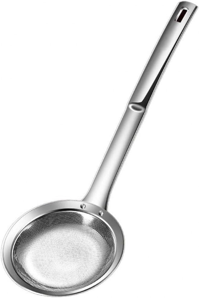 All-in-one local deliver plan Stainless Steel Kitchen Skimmer Strainer Spoon with Fine Mesh and Ergonomic Handle for Hot Pot, Frying, Foam and Grease Removal, Silver(medium) Growing order stock support All-round applied quality Flexible trendy construction Multi-source stock guarantee Durability enhanced Sufficient order stock Globally selected raw material UV resistant Transparent body Market mainstream color picks Long lifespan Oil resistant Slow wear optimized quality Continuous warehouse supply Storage burden minimized build Cross product compatible Temp & permanent project compatible Carefully selected material Reliable local delivery service Hanging space save Various size alternatives Multi-category warehouse equip Upgraded general material Water rust proof - Image 4