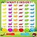 kizh Counting Insects Matching Toys with Sorting Bowls and Games Dice Montessori Preschool Educational Activities Learning Color Sorting Fine Motor Skills Sensory Toys Birthday Gifts for 3 4 5 Year Old - Image 4