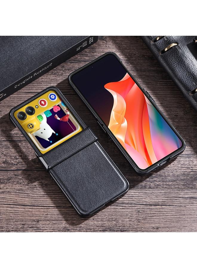 اس-توب جراب لهاتف موتورولا رازر 40 ألترا، جراب هاتف جلدي قابل للطي بثلاث مراحل - Image 3