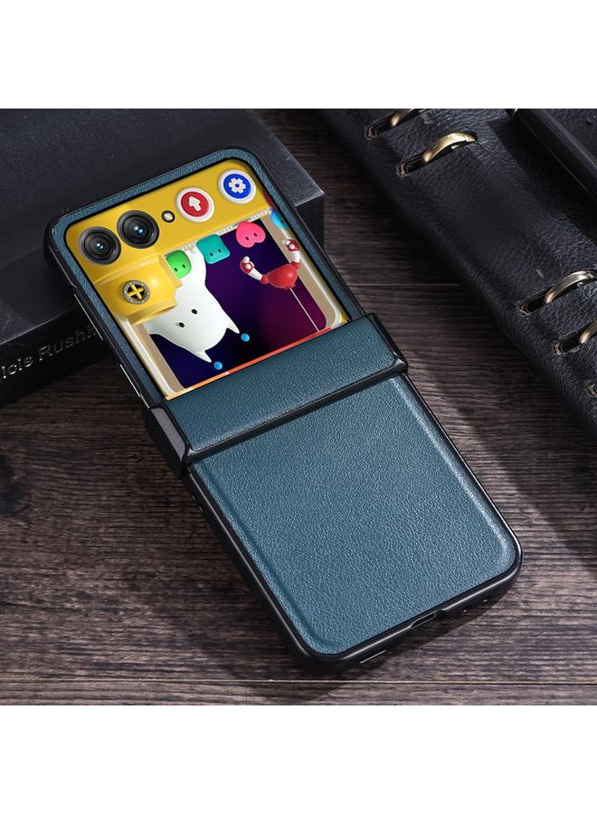 اس-توب جراب لهاتف موتورولا رازر 40 ألترا، جراب هاتف جلدي قابل للطي بثلاث مراحل - Image 1