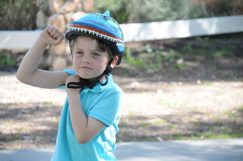 Raskullz Shark Attax Helmet (Black, Ages 5+) - Image 4