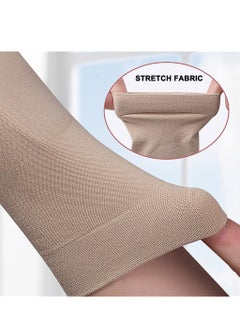 KASTWAVE Arthritis Gloves, 1 Pair Wrist Thumb Support Braces, Ultra Thin Soft Elastic Compression Sleeves Fingerless Glove with Soft Gel Pads, Breathable Wrist Brace Compression Sleeves for Women & Men  - Image 5