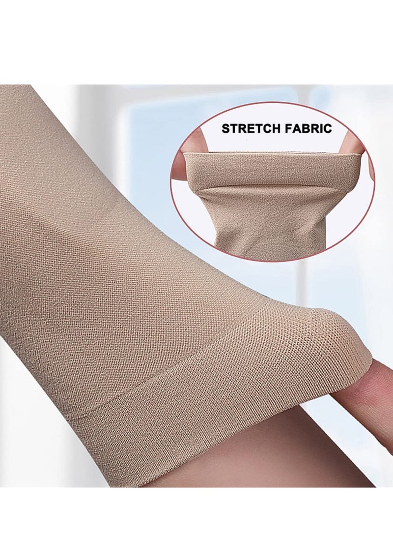 KASTWAVE - Arthritis Gloves, 1 Pair Wrist Thumb Support Braces, Ultra Thin Soft Elastic Compression Sleeves Fingerless Glove with Soft Gel Pads, Breathable Wrist Brace Compression Sleeves for Women & Men - Image 1