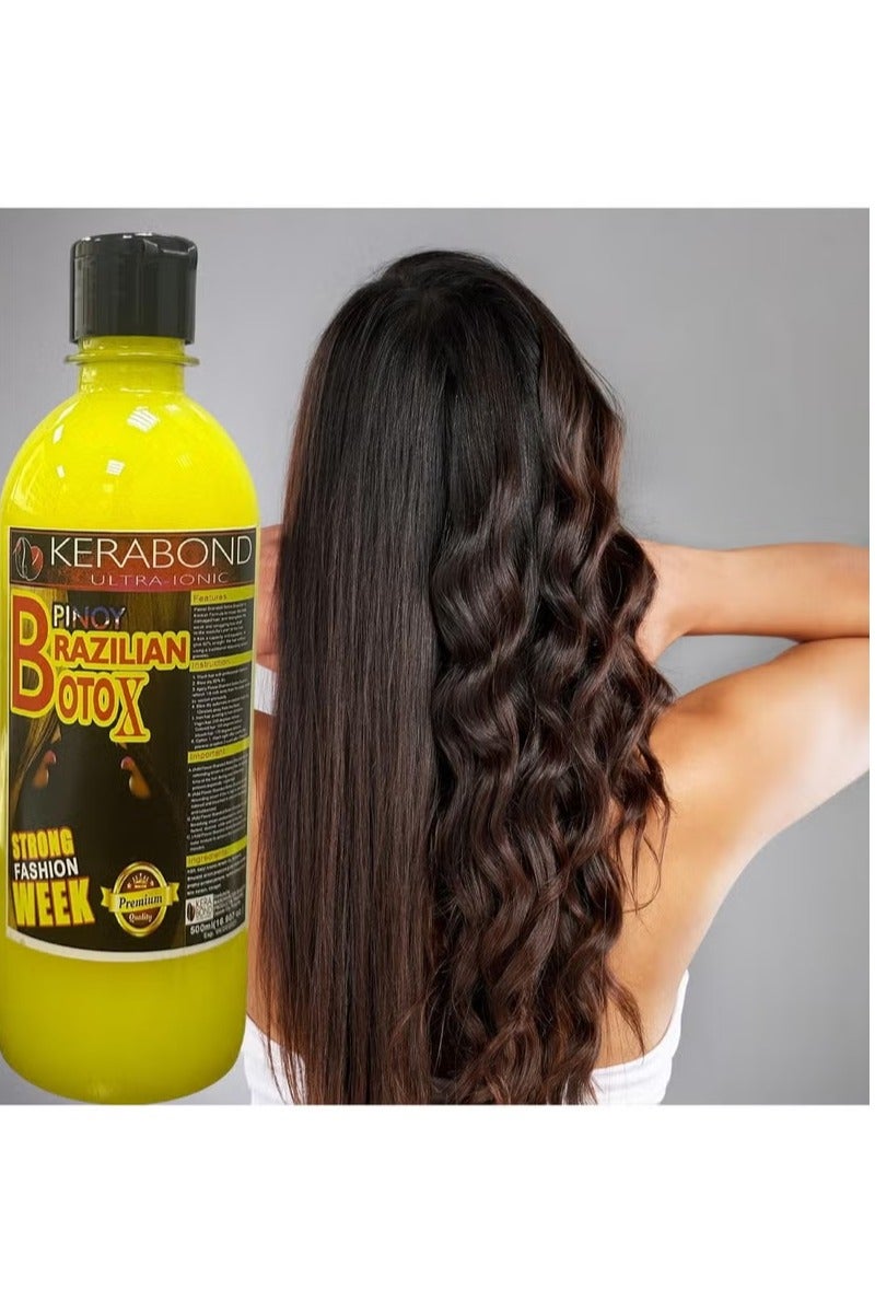 Kerabond Ultra Ionic Pinoy Brazilian Botox Hair Treatment 500ml - Strong - Image 2