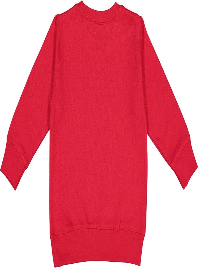 RABBIT SKINS Toddler Fleece Long Sleeve Pullover Sweatshirt, Red, 5/6 - Image 2