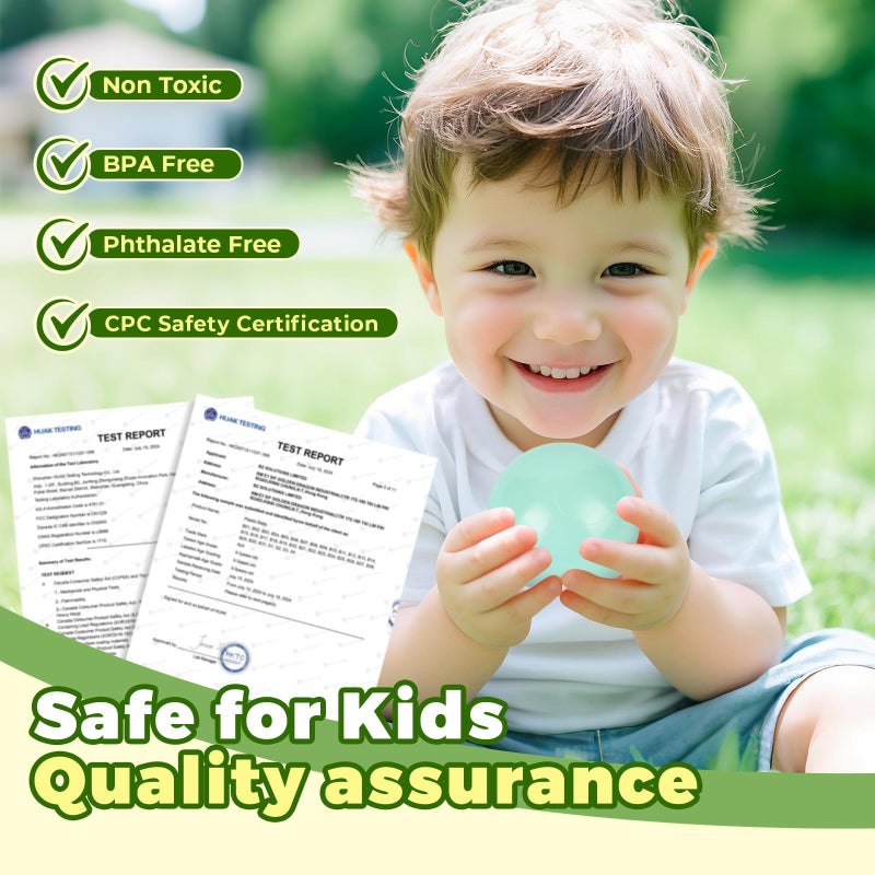 TRENDBOX Ball Pit Balls 100 - Macaron Colors Balls for Ball Pit  Play Tent Baby Playhouse Pool Birthday Party Decoration (J- Macaron& White) - Image 2