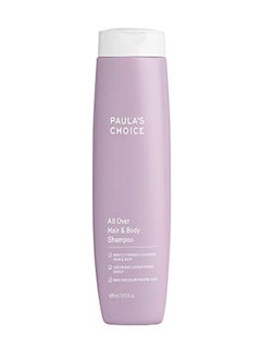 All Over Hair Shampoo & Body Wash Fragrance Free Safe For Color Treated Hair 14.5 Ounce