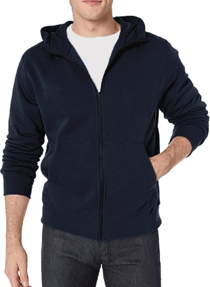 general Casual Zipped Hooded Sweatshirt - Image 1