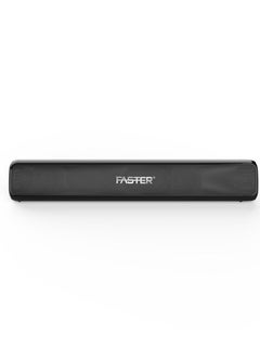 Faster Z10 Portable 20W Bluetooth Soundbar - Wireless Speaker for PC, Laptop, TV, Smartphone & Tablet - Mini Home Theater with Surround Sound - USB/Aux/TF Card Support, Plug & Play - Deep Rich Powerful Sound  - Image 4