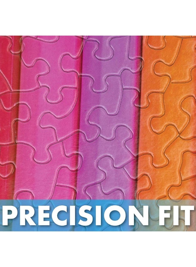 Springbok's 500 Piece Jigsaw Puzzle Evening at The Lake - Made in USA - Image 5