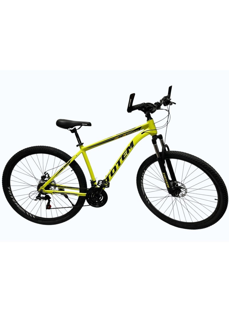 Totem Fitness 29 Yellow Bicycle - Image 1
