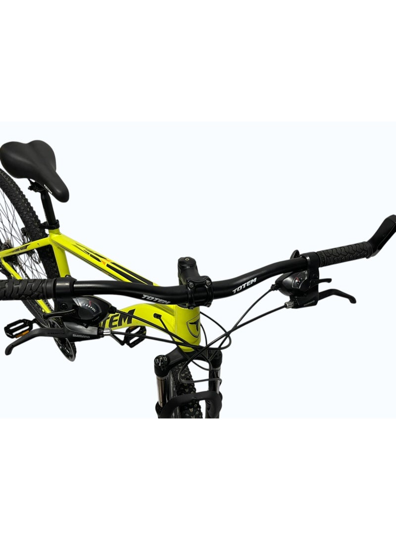 Totem Fitness 29 Yellow Bicycle - Image 4