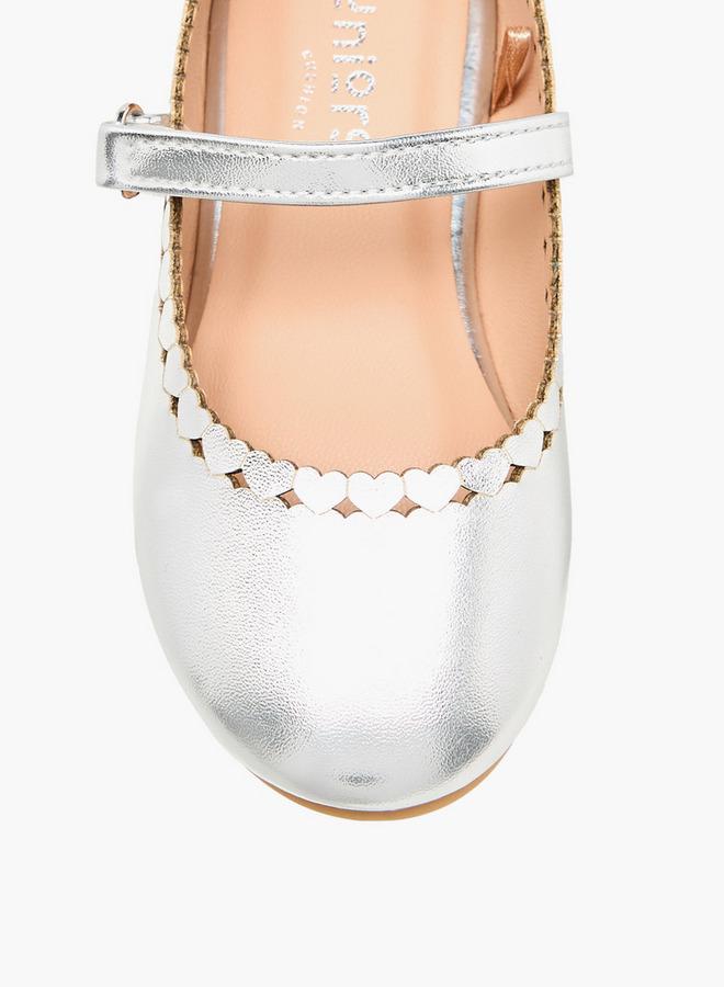 JUNIORS Girls Hook & Loop Mary Jane Shoes - Image 4