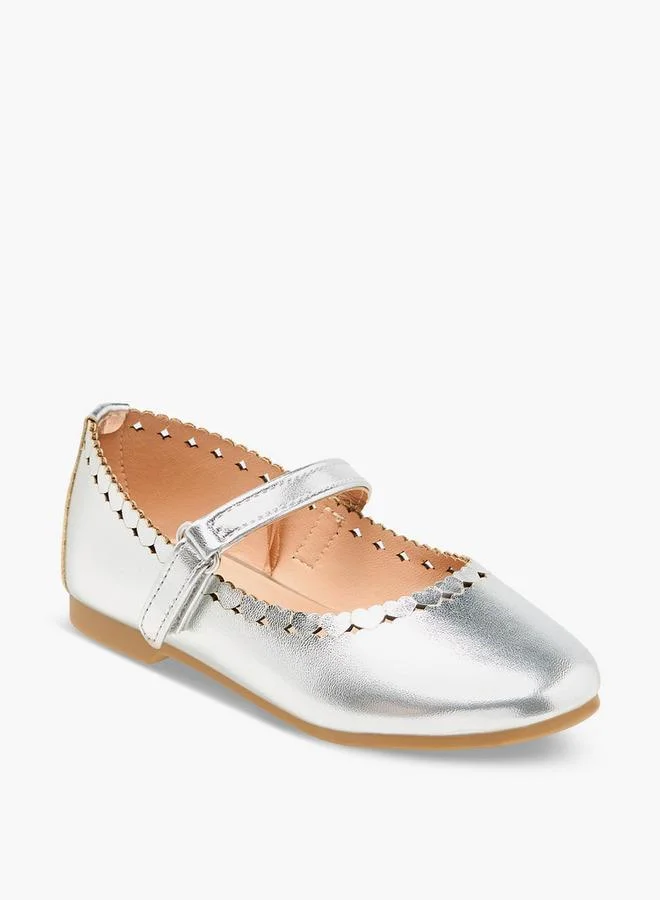 جونيورز Girls Hook & Loop Mary Jane Shoes