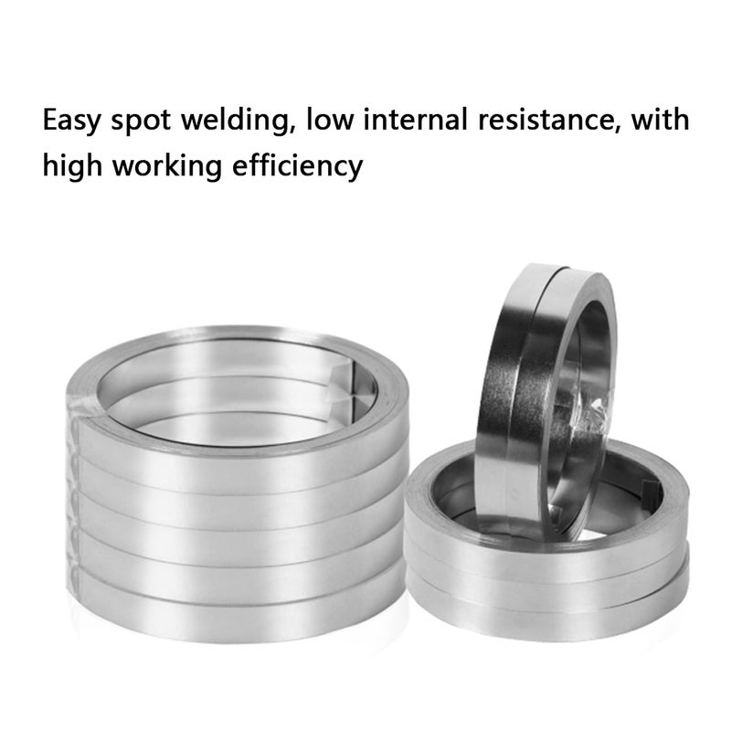 1 Roll 10m 18650 Li-ion Battery Nickel Sheet Plate Belt Connector Spot Welding Machine Battery Welders - Image 5