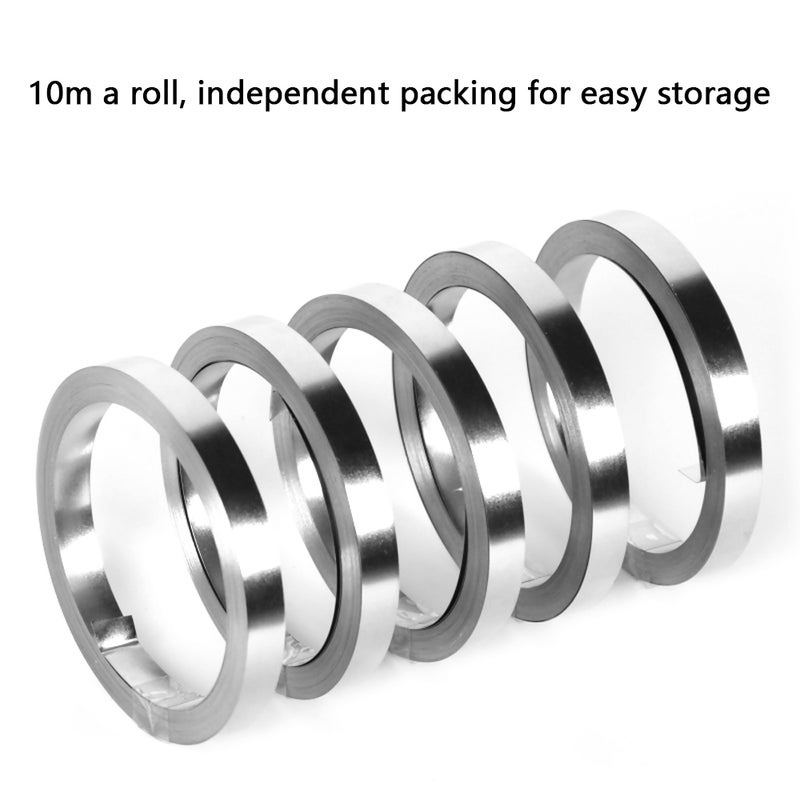 1 Roll 10m 18650 Li-ion Battery Nickel Sheet Plate Belt Connector Spot Welding Machine Battery Welders - Image 2