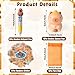 CY2SIDE 12 Pack Capybara Squeeze Toys Party Favor Gift Set Included Random Slow Rising Squishy Toys 4in1 Ballpoint Pen Stickers and Organza Bag Capybara Valentines Party Goodie Bag Fillers for Kid - Image 4
