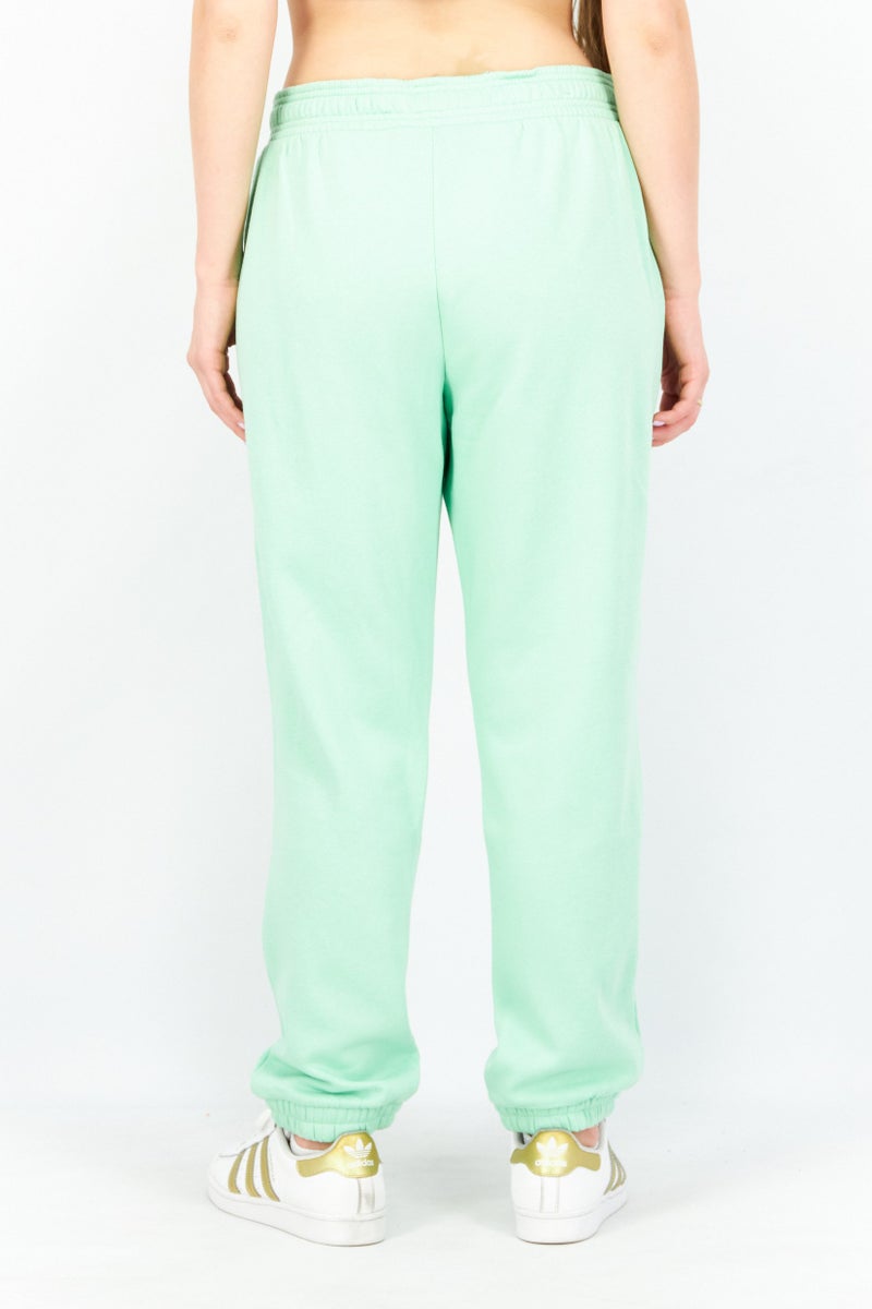 Tchibo Women Plain Pull-On Jogger Pants, Mint - Image 2