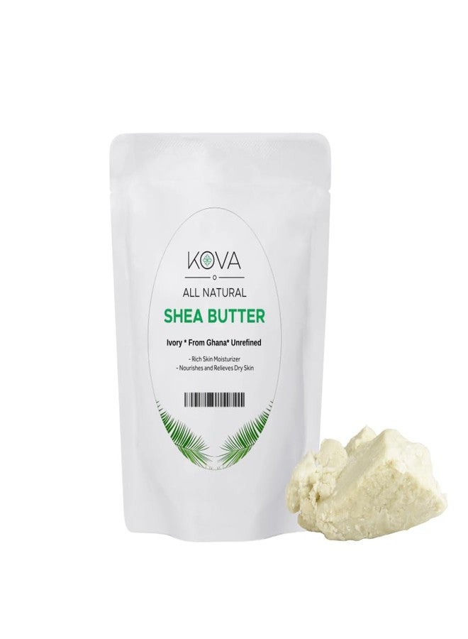 Kovafood Raw Unrefined African Shea Butter - 100% Pure Natural, 1Lb- White/Ivory - Image 1