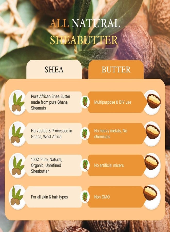 Kovafood Raw Unrefined African Shea Butter - 100% Pure Natural, 1Lb- White/Ivory - Image 2