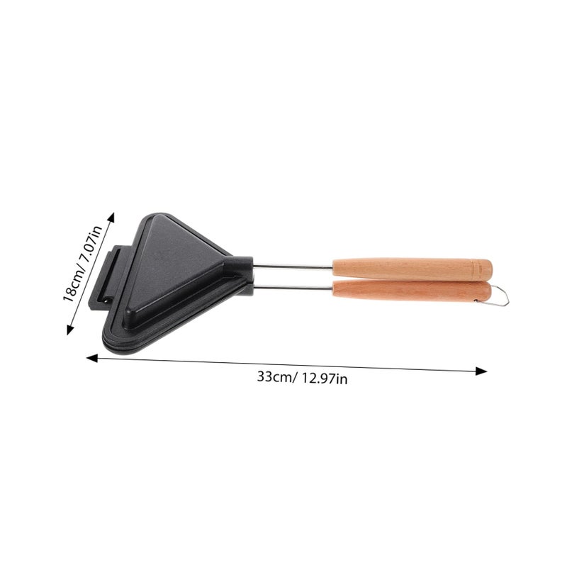 Double Sided Sandwich Maker Nonstick Cast Iron Breakfast Pan For Toast Eggs And Camping - Image 3