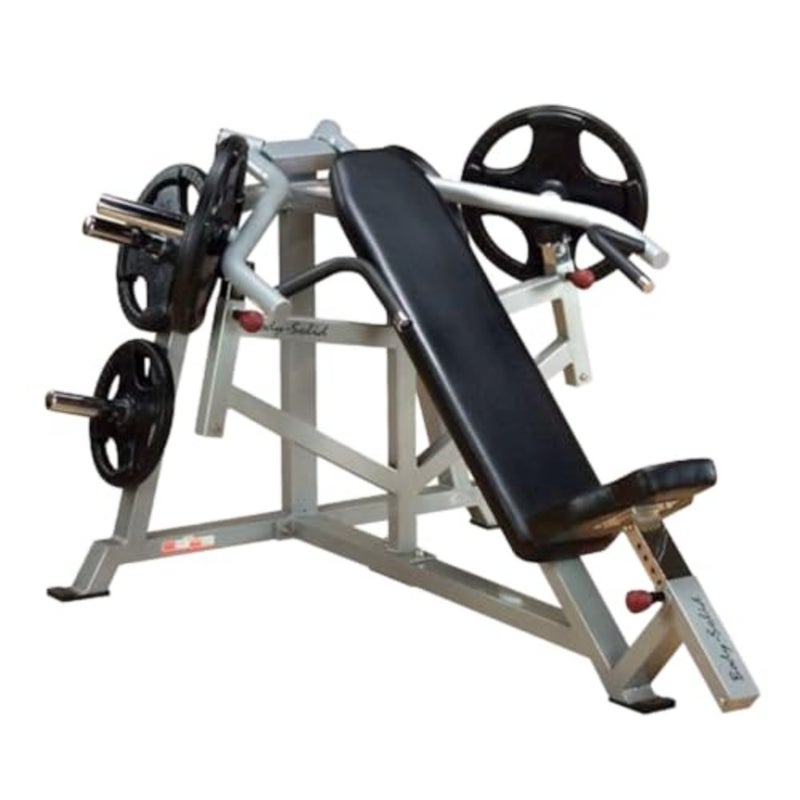 Body Solid Body Solid LVIP Leverage Incline Press, Grey/Black - Image 1