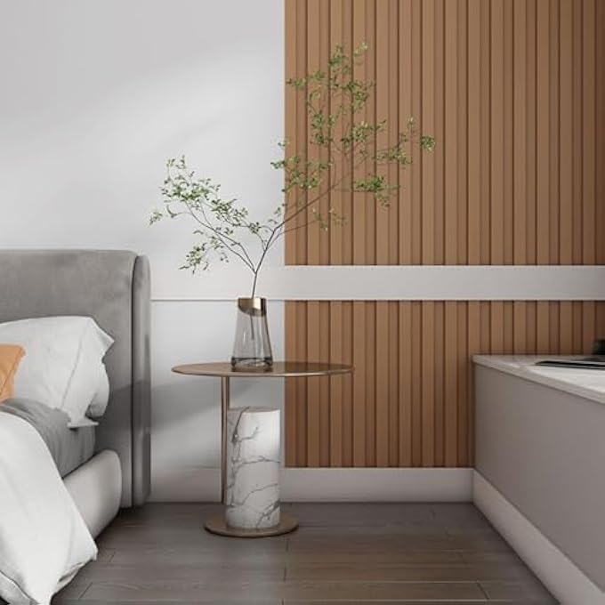 PEEL AND STICK BASEBOARD TRIM, 32.8 FT X 3.9 IN PVC CAULK AND TRIM STRIPS, SELF-ADHESIVE WALL BASE BOARDS MOULDING TRIM MOLDING(WHITE MAPLE WOOD) - Image 3