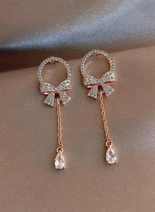 Bowknot Drop Earrings